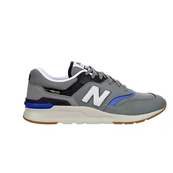 New Balance 997H CORDURA Ivory/Sand Men's Suede Athletic Running Shoes - Picture 2 of 6